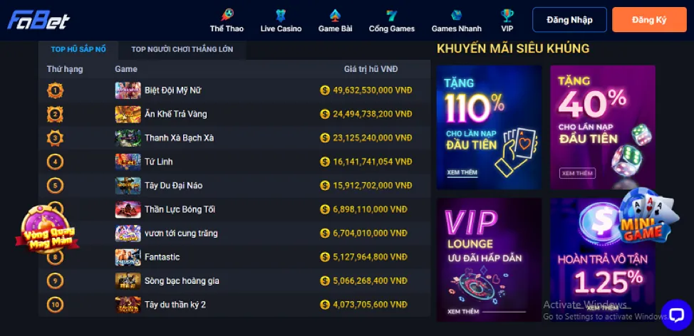 Tiền thưởng chào mừng w88vt login